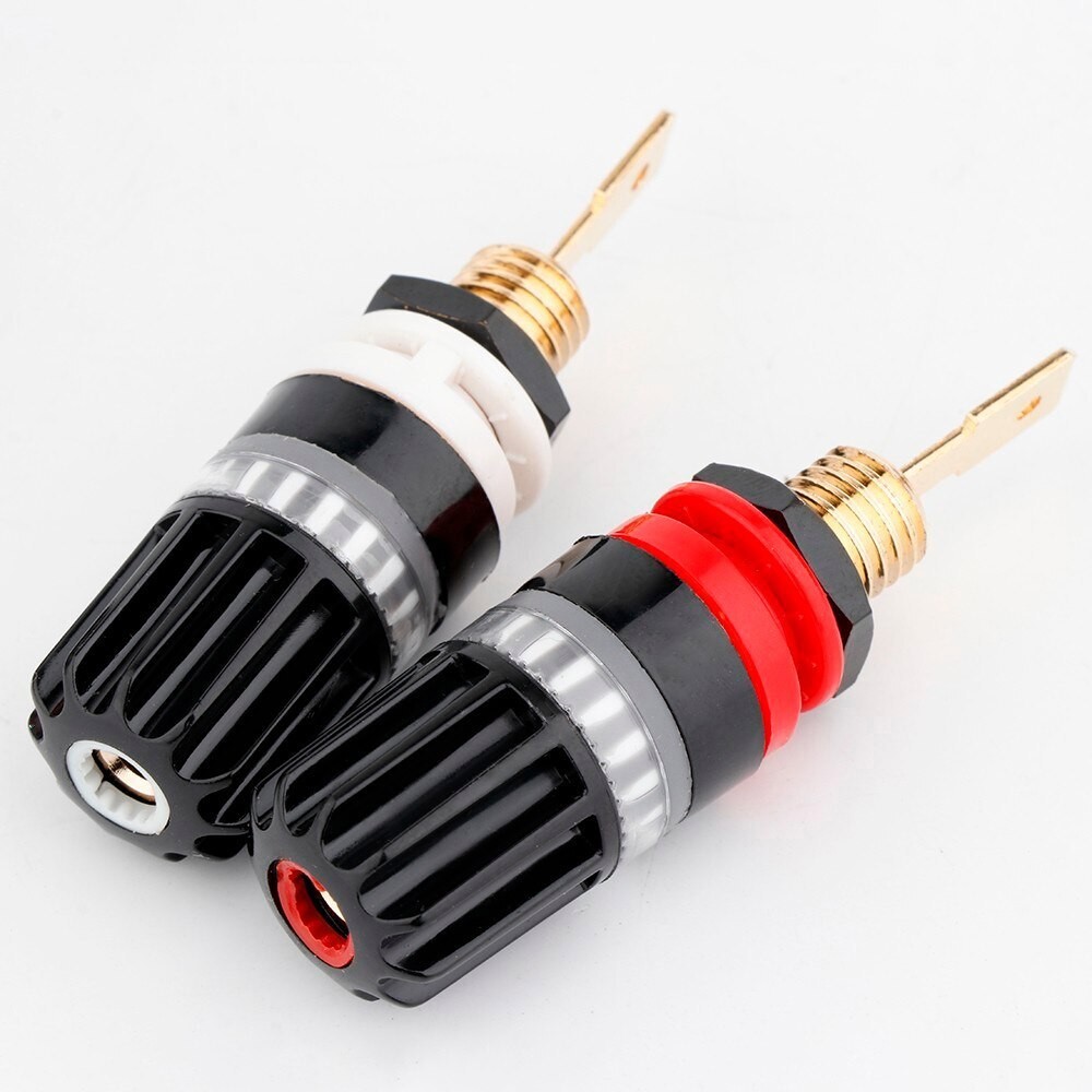 For WBT-0708cu Binding Post Audiophile Amplifier Speaker Terminal Connector Plug
