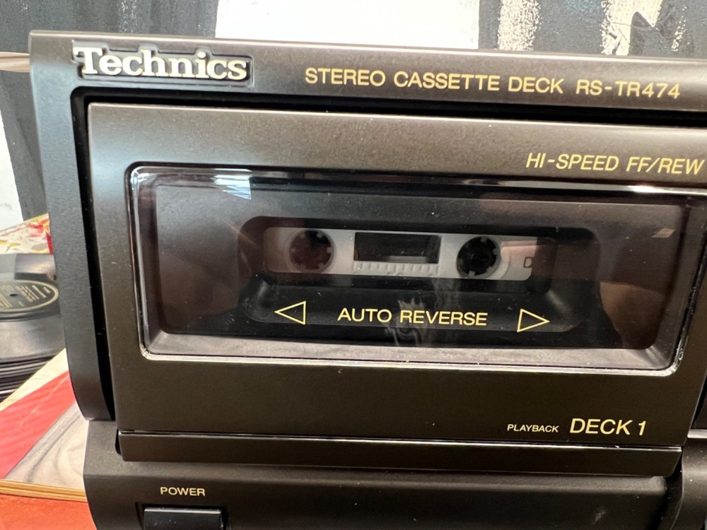 Technics RS-TR373 Double Stereo Cassette Deck HX PRO