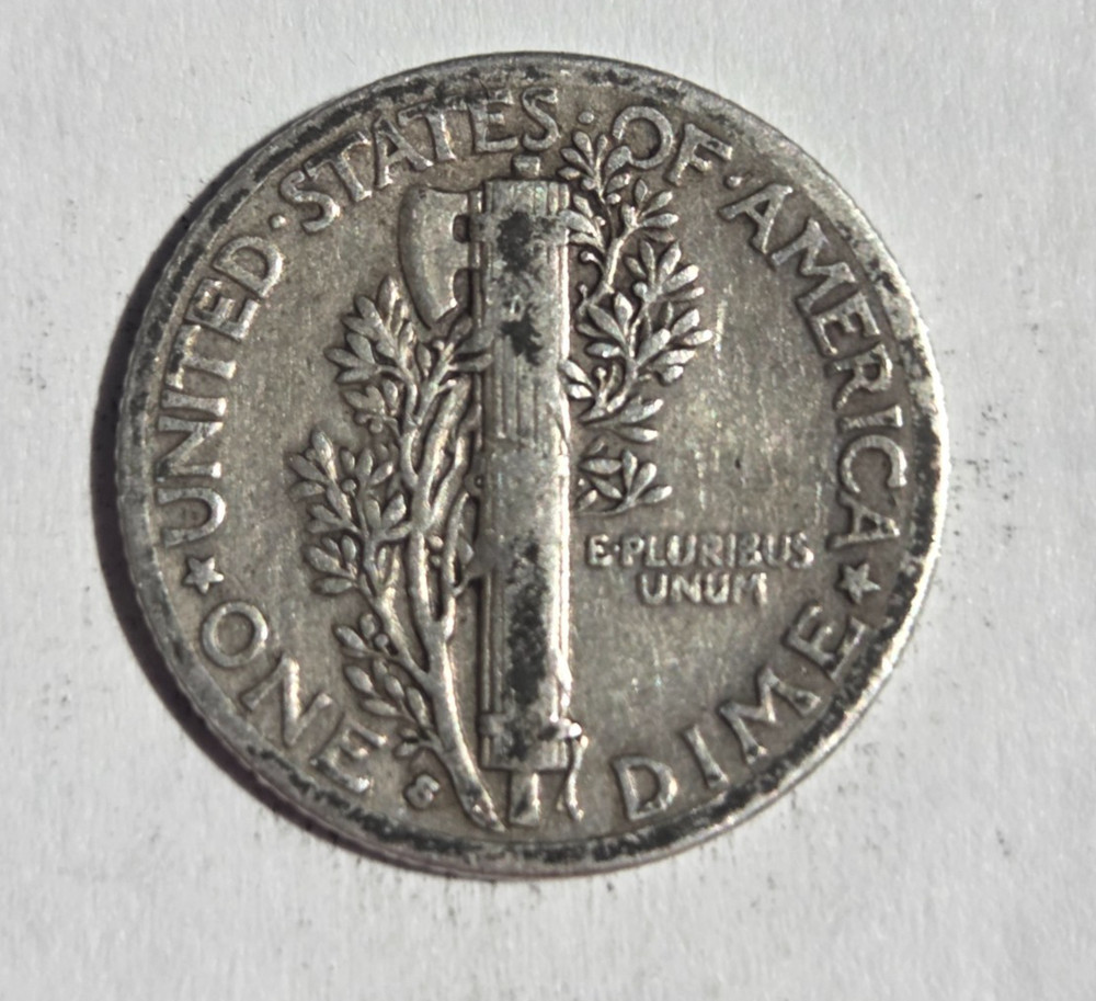 1936 S Mercury Dime