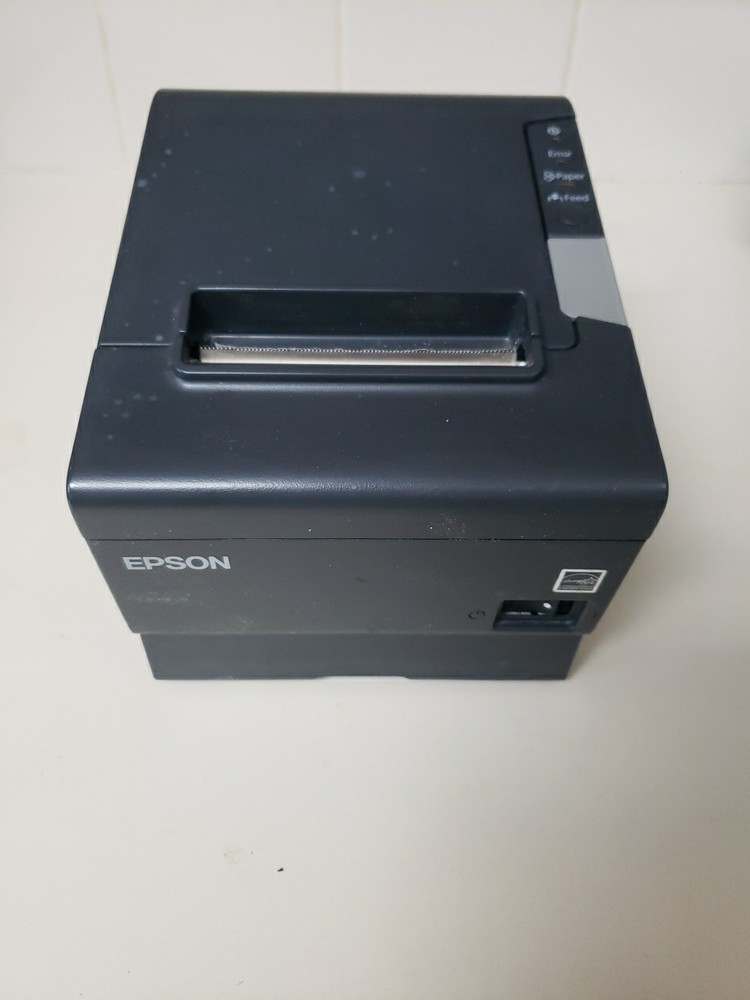 Epson OmniLink TM-T88V Thermal Receipt Printer - Black With Power Source