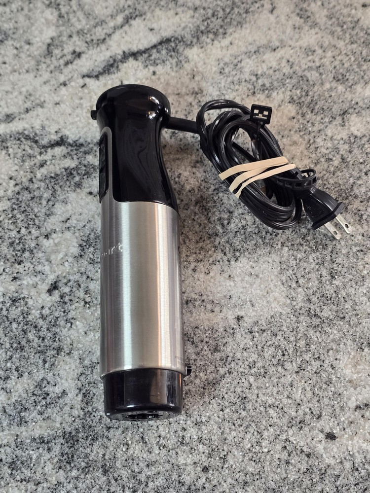 Cuisinart HB-120PC Handheld Immersion Blender Motor Base Silver 200W Replacement