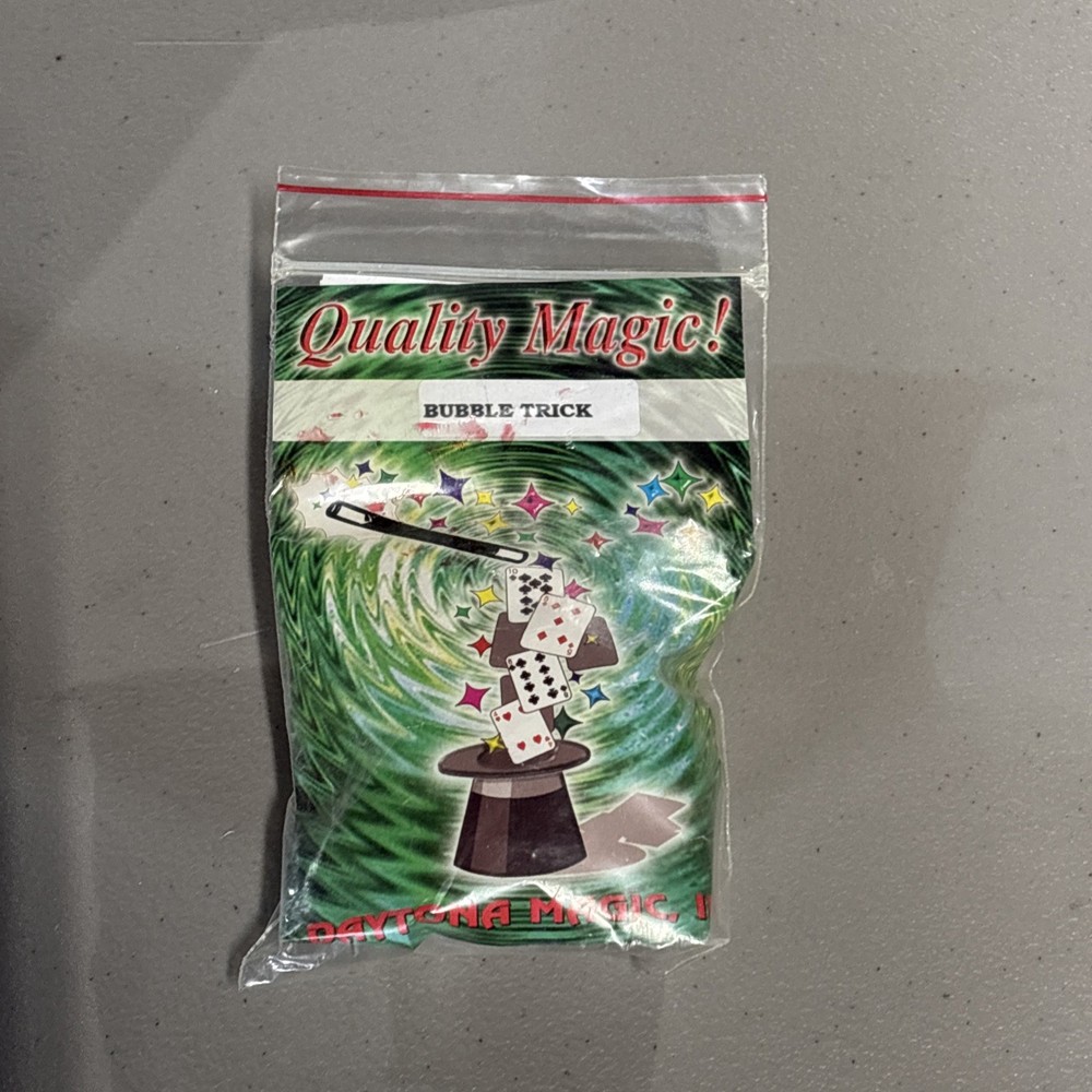 Quality Magic Bubble Trick Kit With Instructions