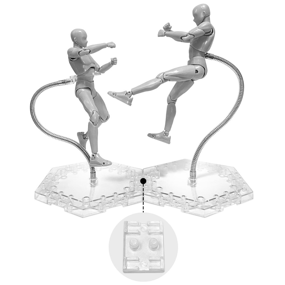 Action Base Display stand ,Doll Model Support Stand Compatible with 6-inch Ac...