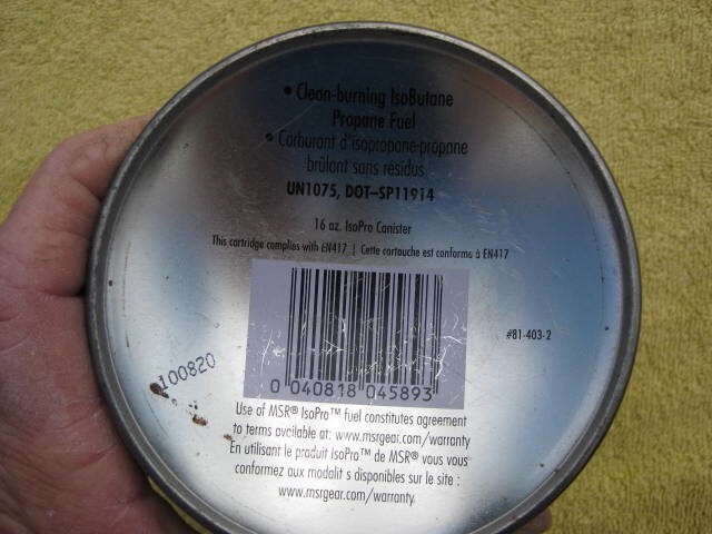 MSR 16oz IsoPro Canister