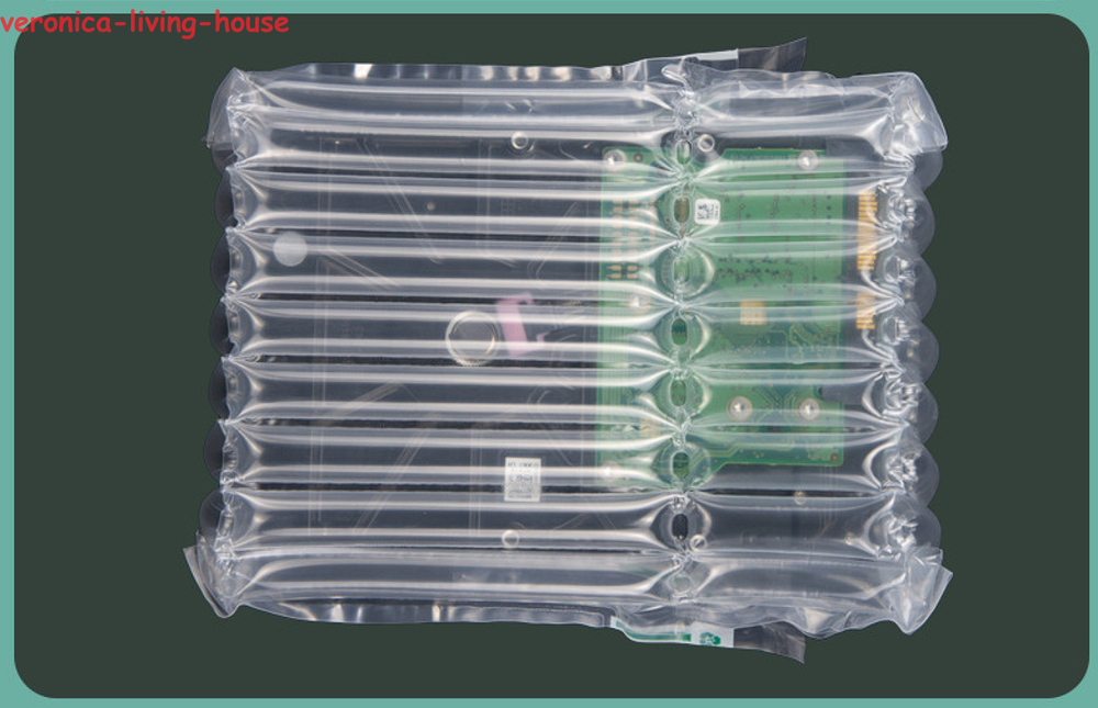 Inflatable Air Packaging Protective Bubble Packing Wrap Bag For 3.5" Hard Drive