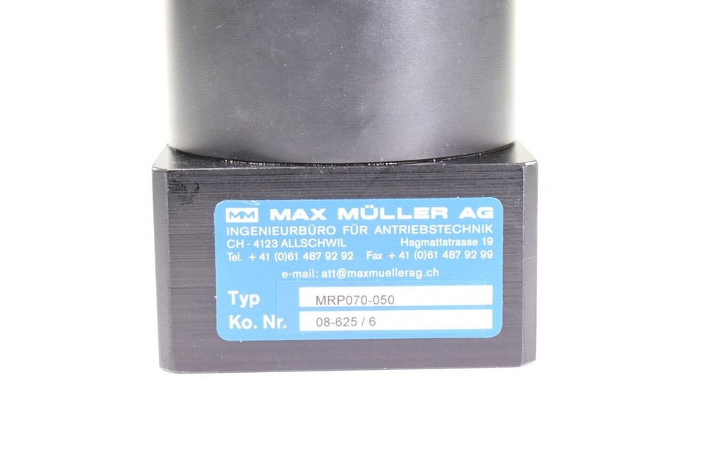 MAX MÜLLER MRP070-050, Planetary gearbox