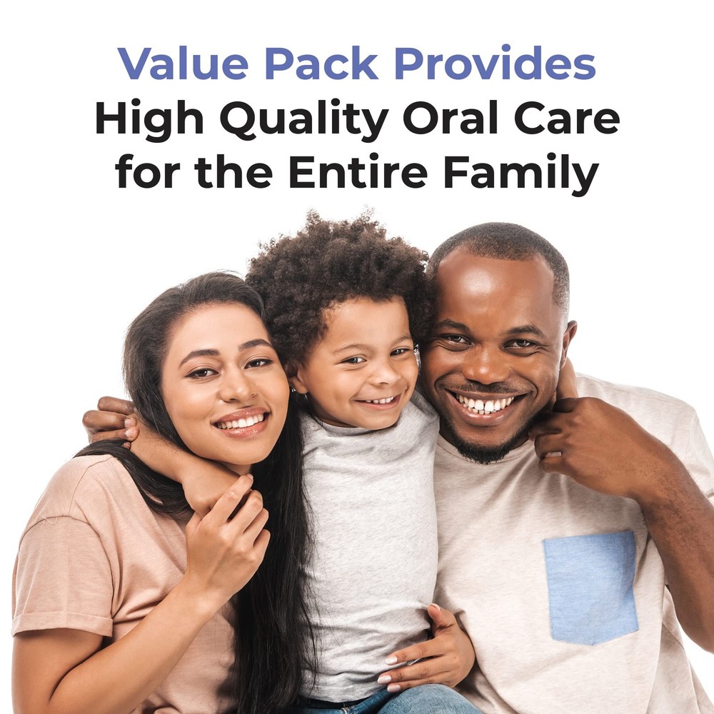 Reach Essentials Toothbrush with 6 Count (Pack of 1), Multi