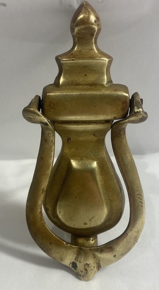 VINTAGE TRADITIONAL 100%  BRASS DOOR KNOCKER