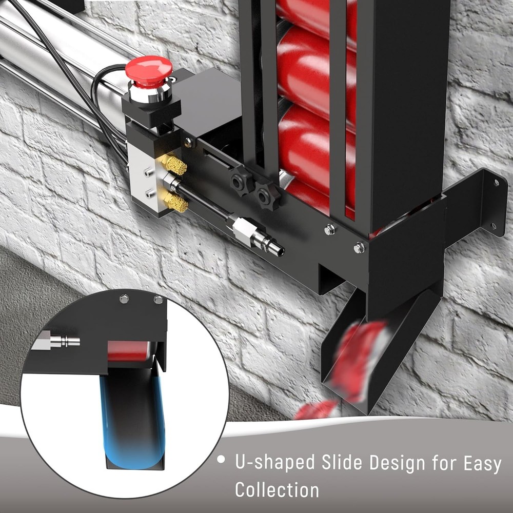 Powerful Air Cylinder Crusher