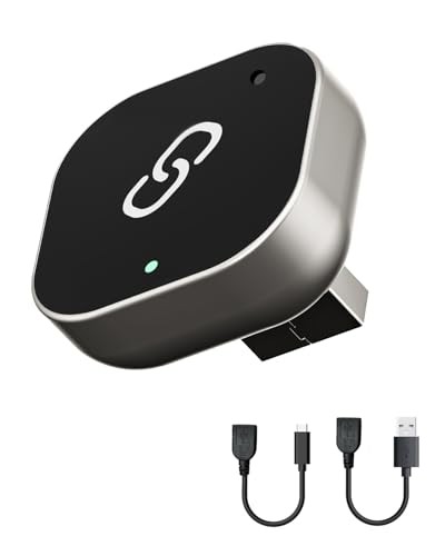 Wireless CarPlay Adapter – 2025 Upgraded Mini Design, Fast Pairing, Stable
