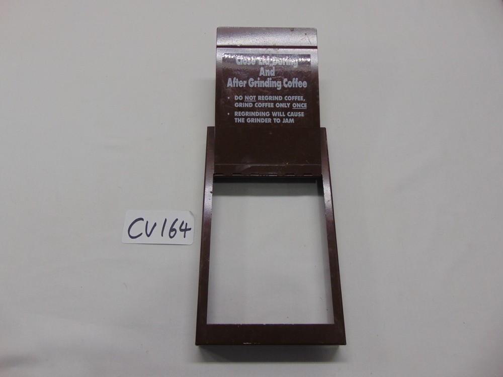 GrindMaster Coffee Grinder Model # 850 A Replacement Part Brown Lid