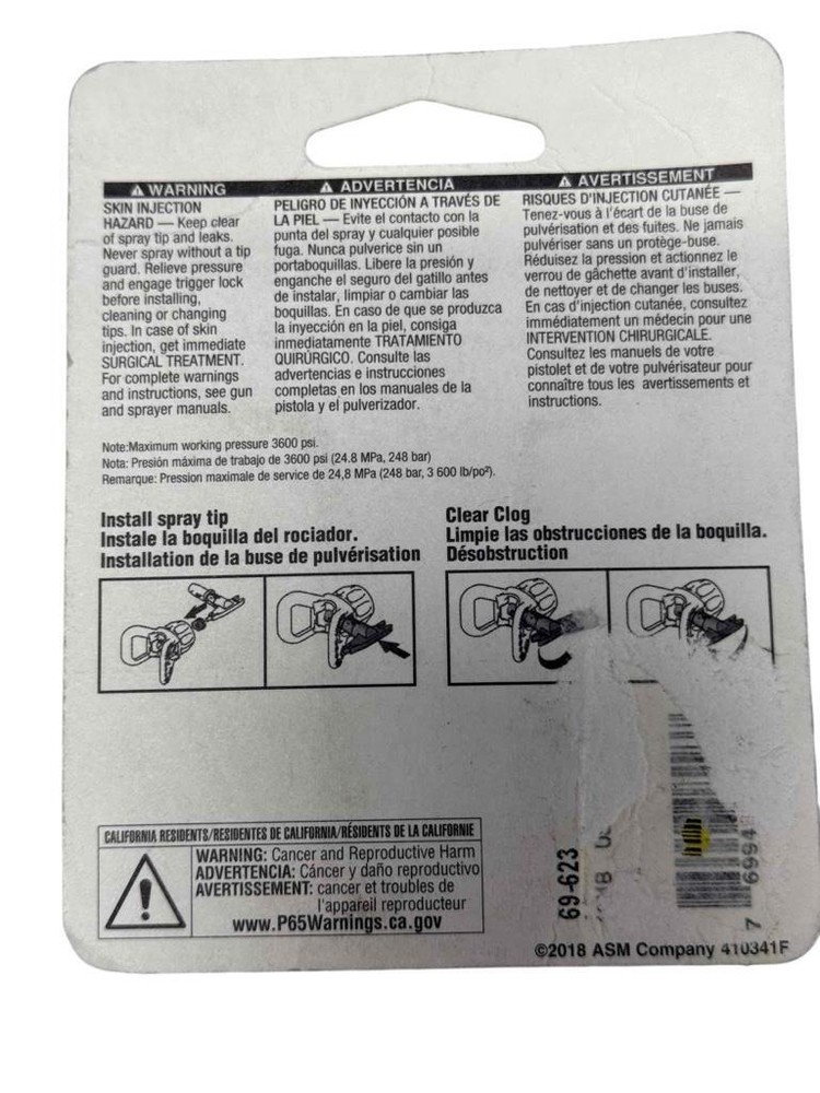 NEW ASM Uni-Tip Universal Paint Sprayer Tip 69-623