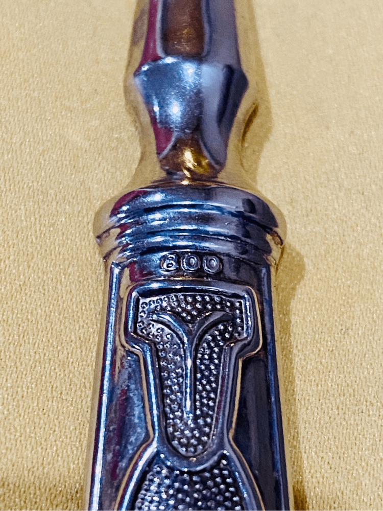 Fine Antique Italian 800 SILVER SERVER Rare