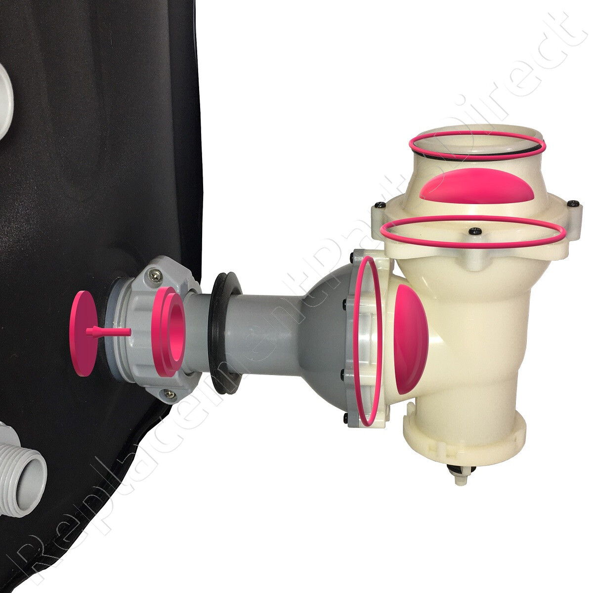 Bestway/Coleman SaluSpa Air Blower Valve Seal Repair Kit