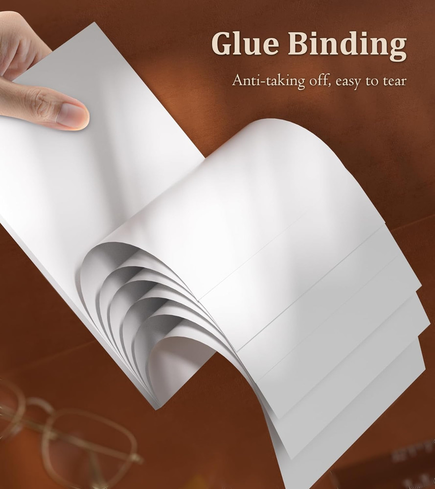 Notepads 4X6 Blank 50 Sheets per Notepad Writing Pads White Paper Scratch Note p