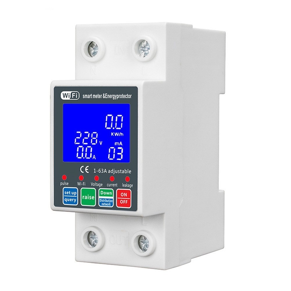 WiFi Pump Controller for Tuya with Smart Remote Access and Leakage Protection