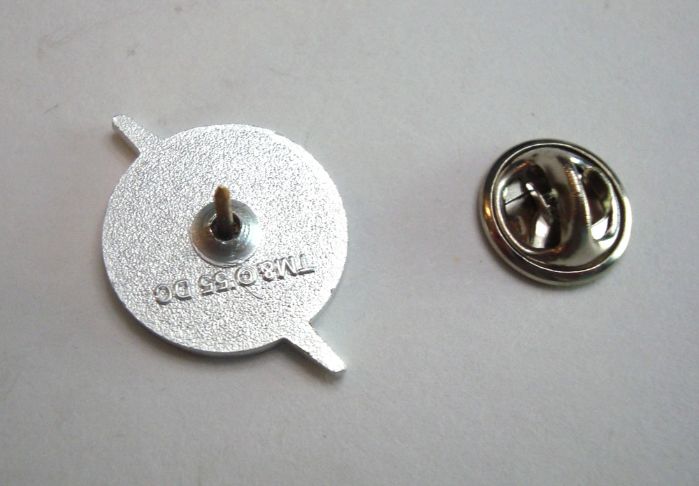 THE FLASH symbol silver Collector Pin