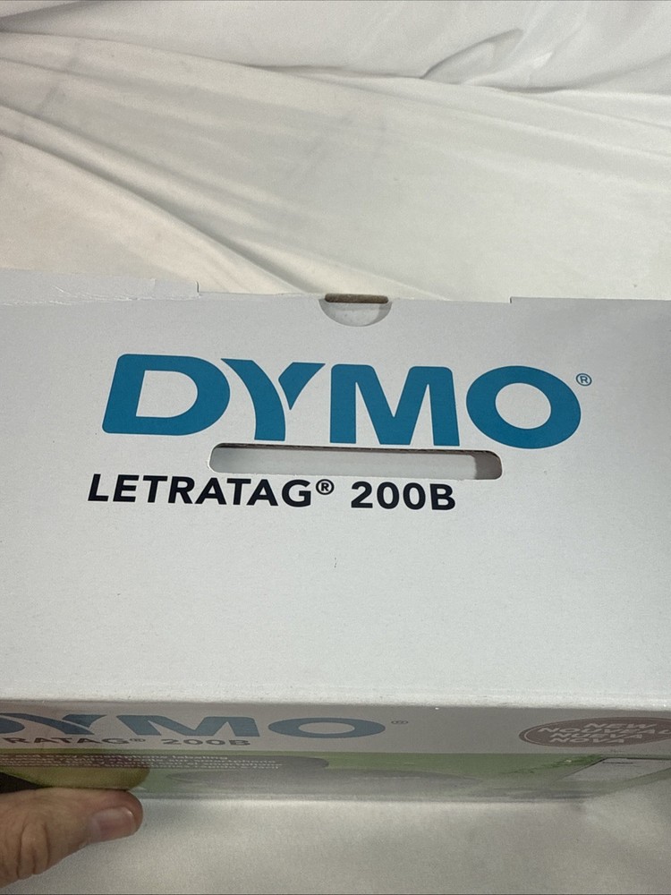 DYMO Letratag 200B Bluetooth Label Maker w/ 2 Pack Assorted Label NEW Open Box