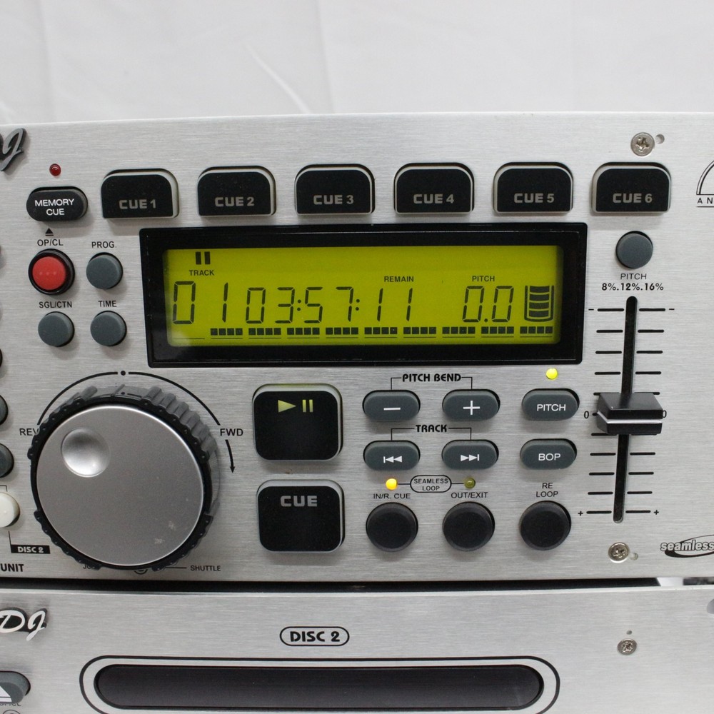 American DJ DCD-PRO500 CD Player And Controller Panel TESTED One Cd Doesn't Open