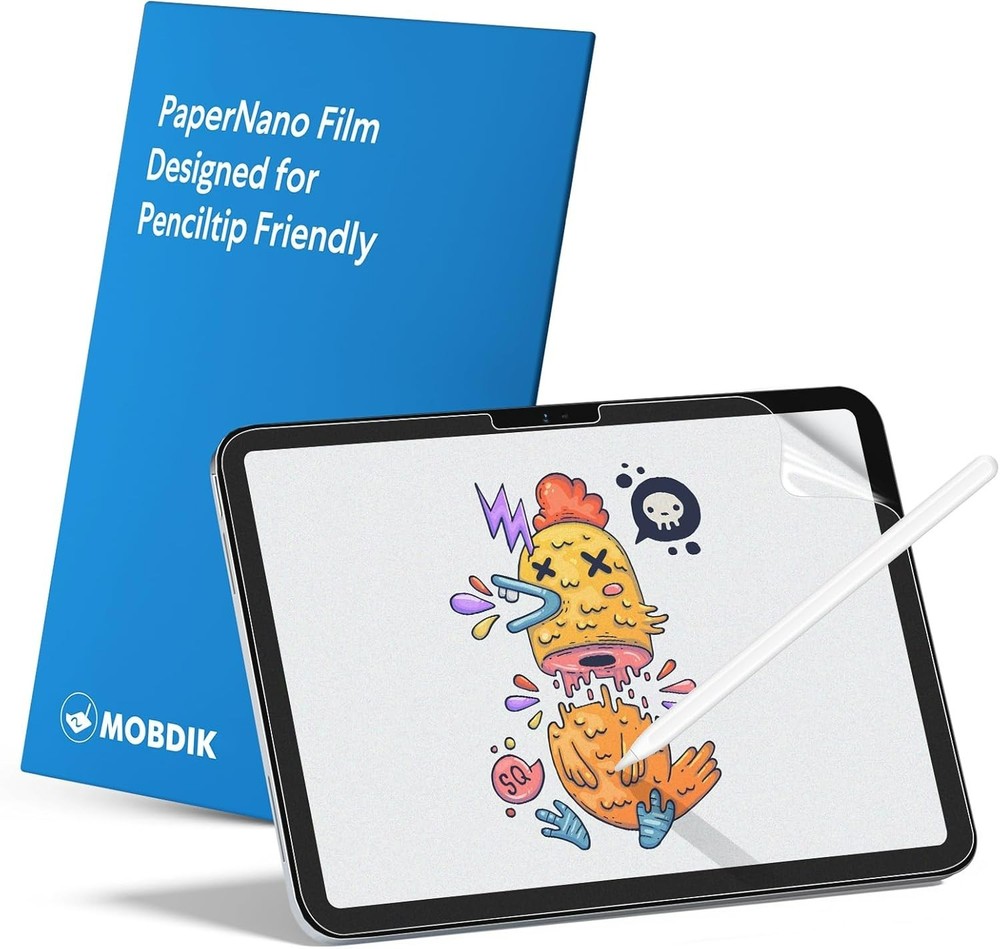 2 Pack Paperfeel Screen Protector Compatible with iPad A16 11th / 10th Genera...