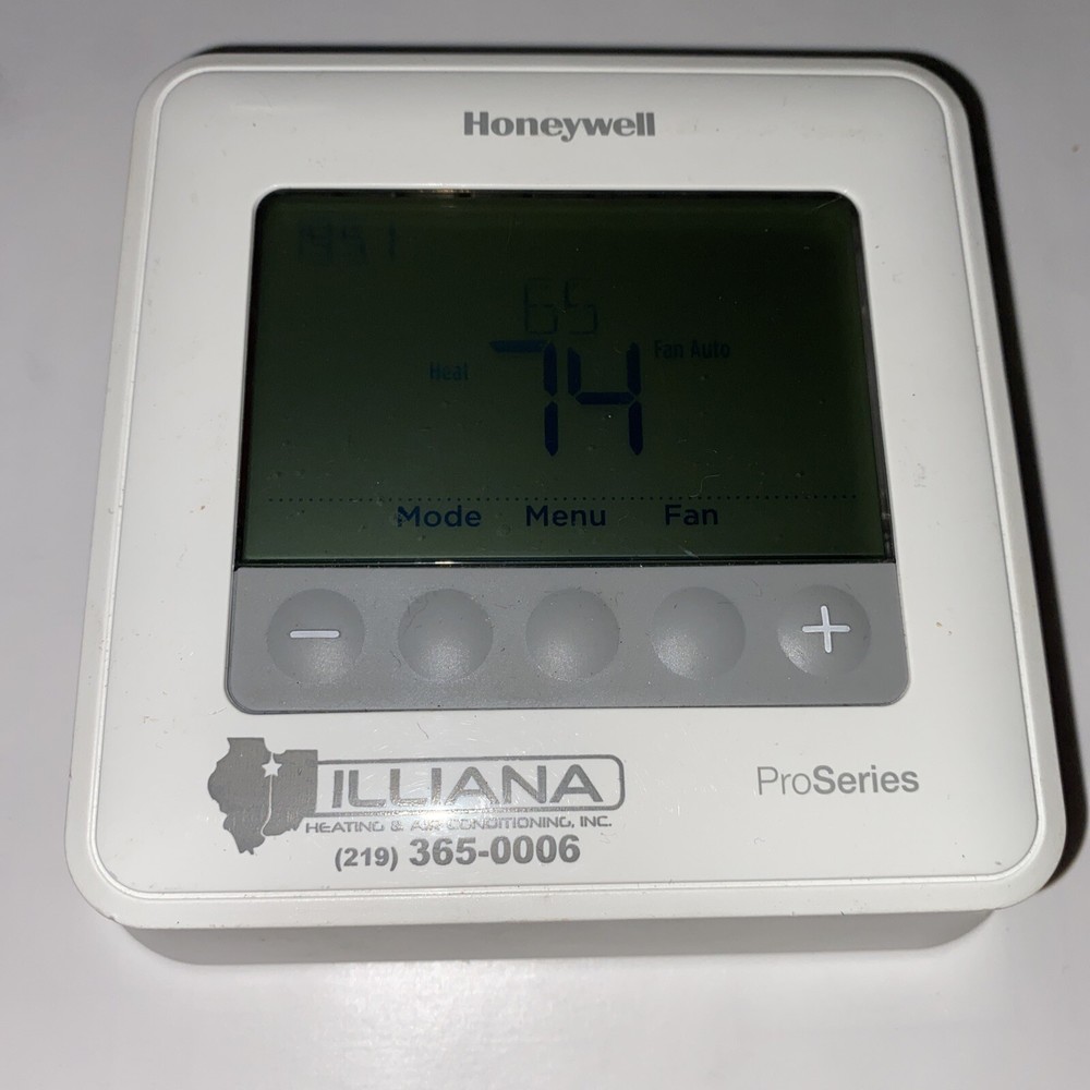 HONEYWELL TH411OU2005 PROGRAMmABLE THERMOSTAT