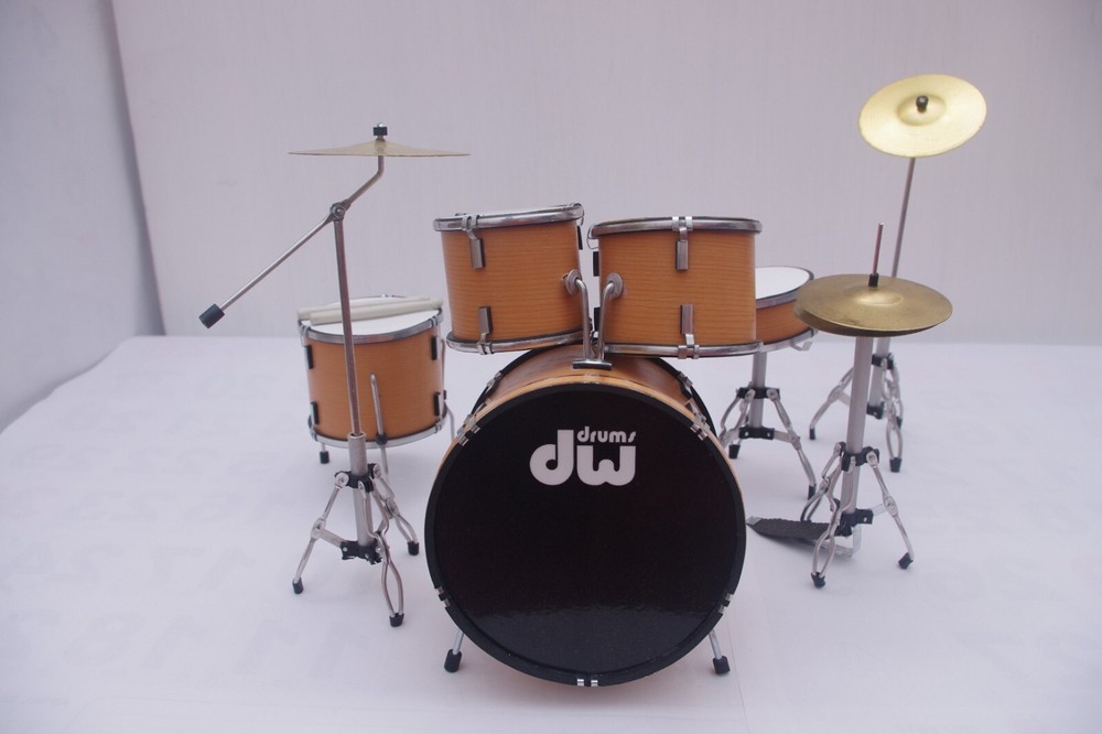 Miniature Drum Set DW Miniature Replica Drum Kit 1/6