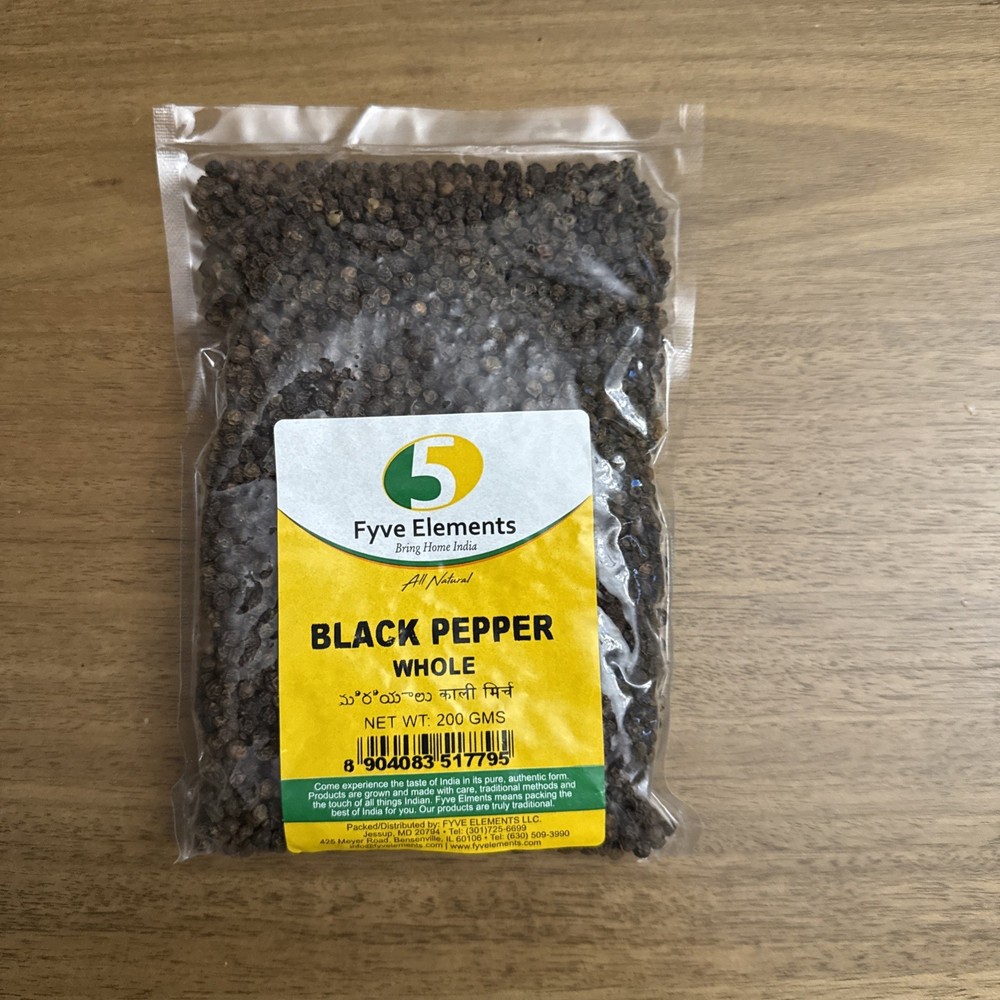 Black Pepper whole