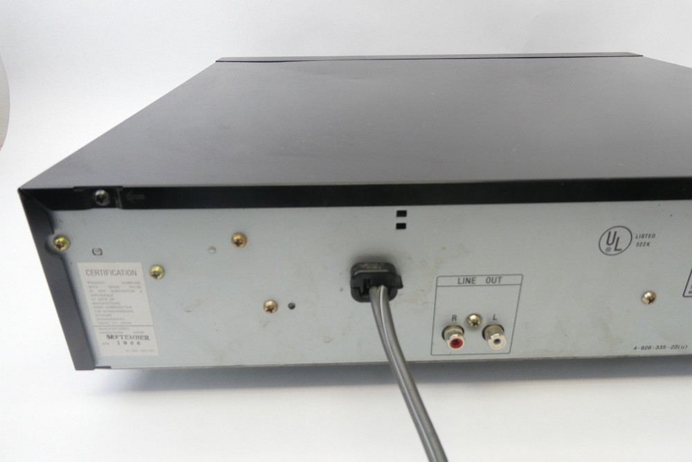 Sony Digital Filter Dual D/A Converter System 5 Disc Automatic CD Player CDP-C20