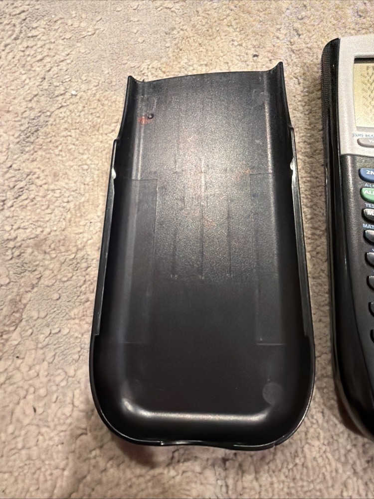 Texas Instruments TI-84 Plus Graphing Calculator Black USB Cable New Memory Batt