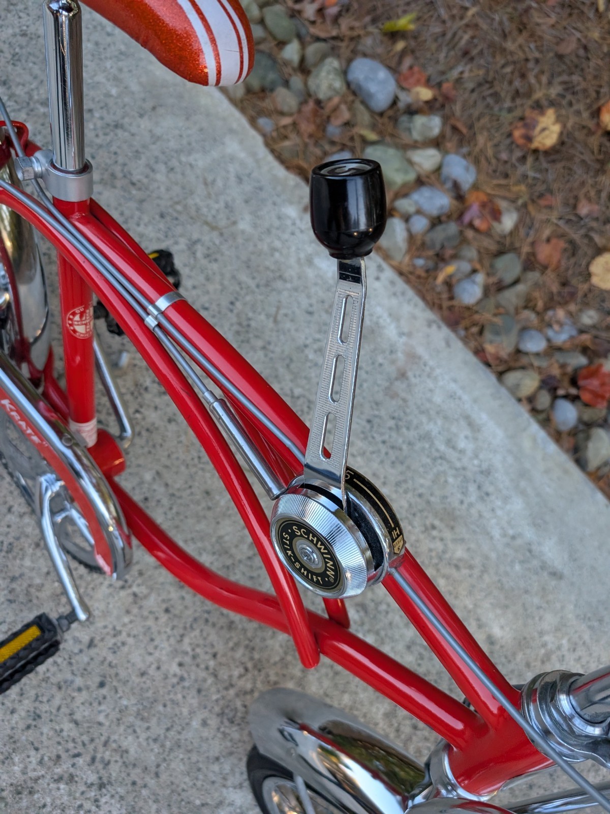 SCHWINN 1973 SUNSET ORANGE KRATE Bicycle 5 speed STINGRAY 20 inch Bike ORIGINAL