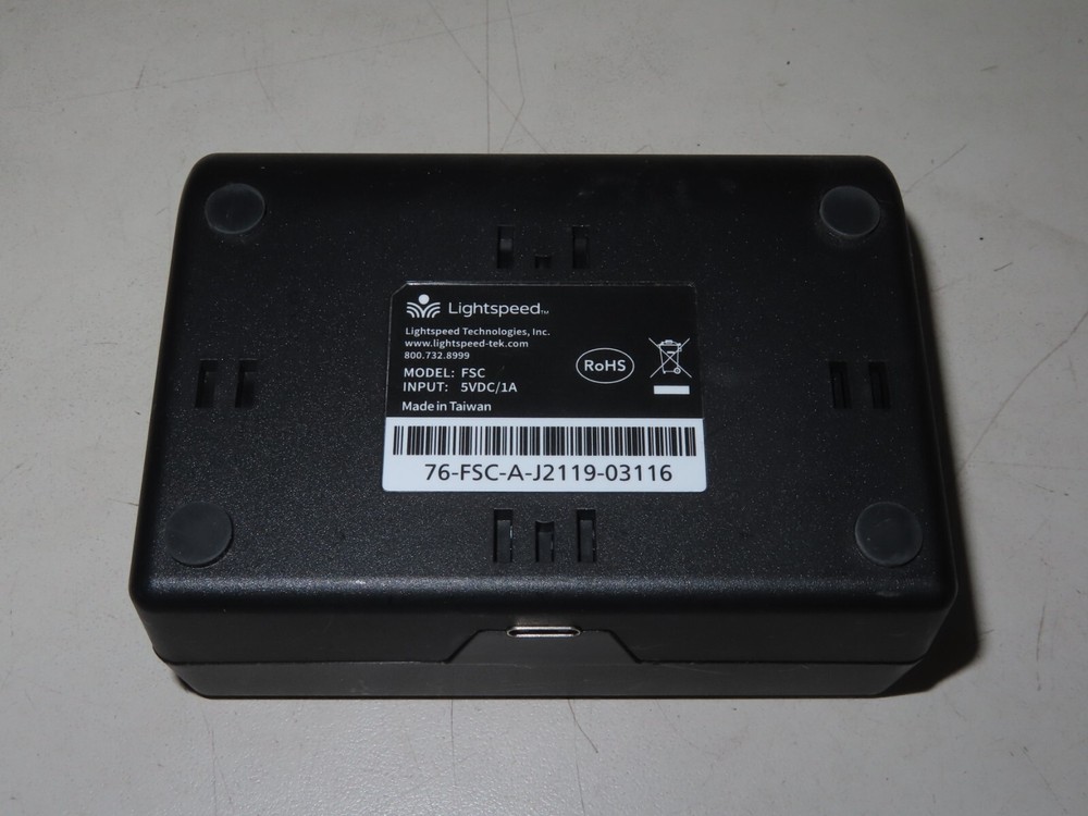 LightSpeed FlexMike Charging Station FSC with 5v Power Adapter