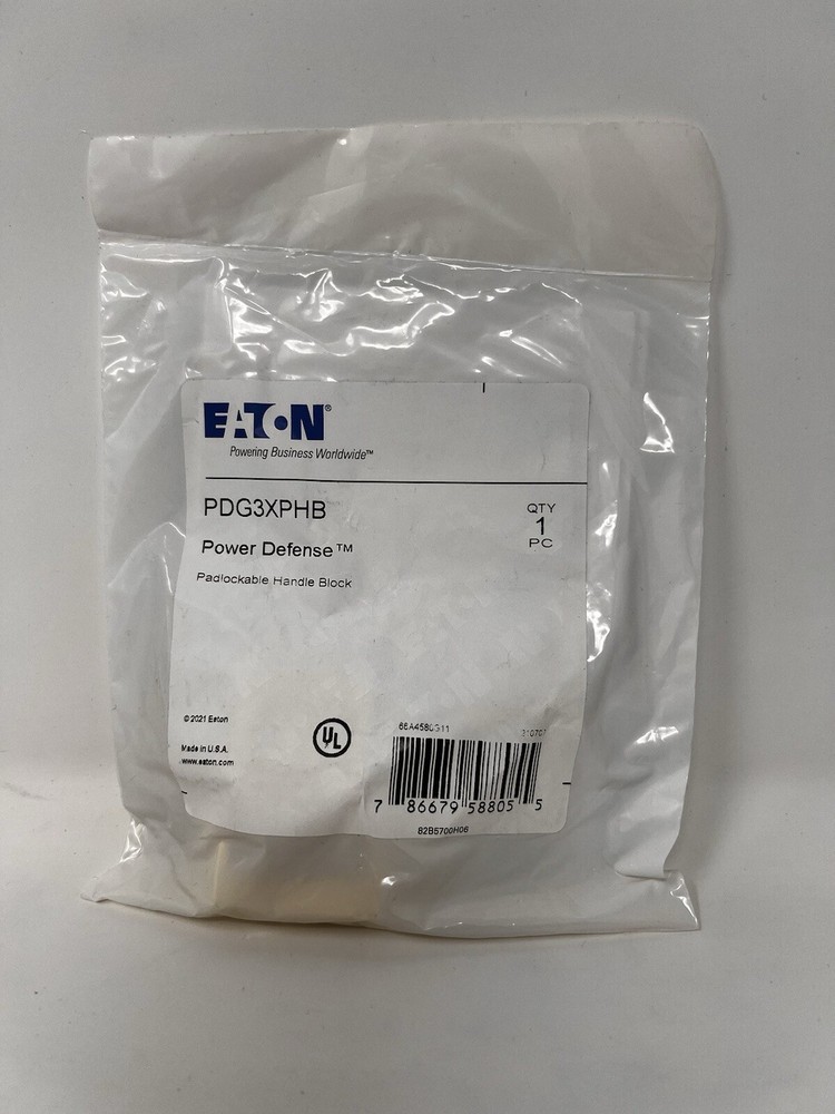 Eaton PDG3XPHB Padlockable Handle Block