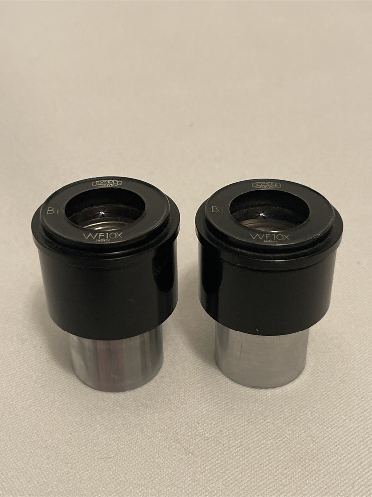 Olympus Bi WF10X Microscope Ocular Set
