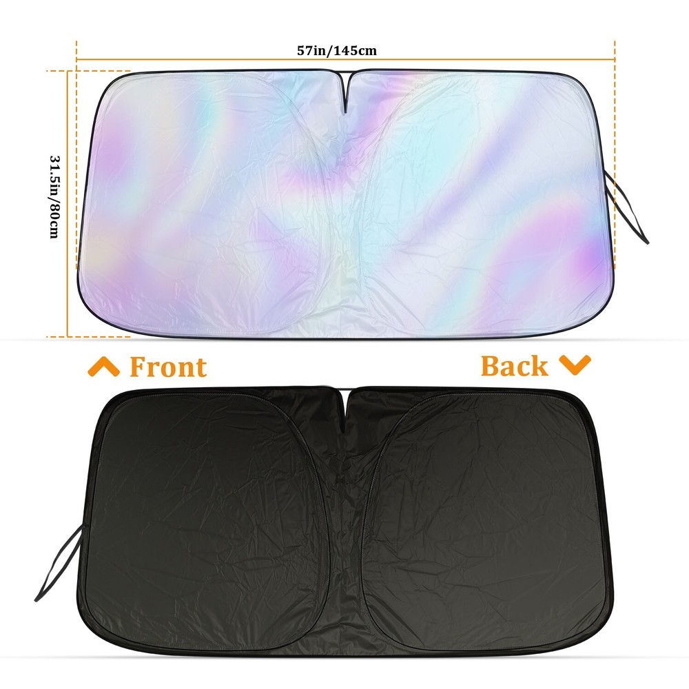 For Mazda Car Windshield Front Window Sun Shade Cover Visor UV Block Protector