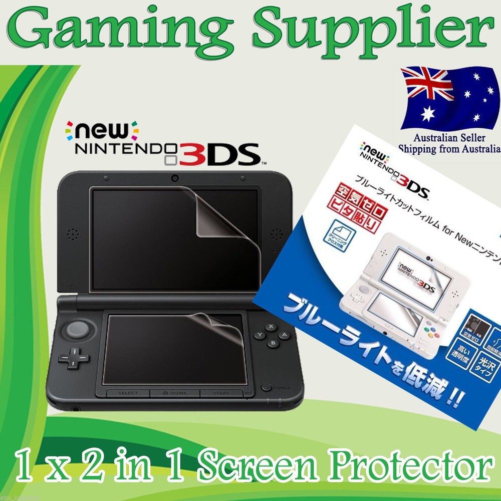 LCD Screen Guard Protector for New Nintendo 3DS system (2014 Model)