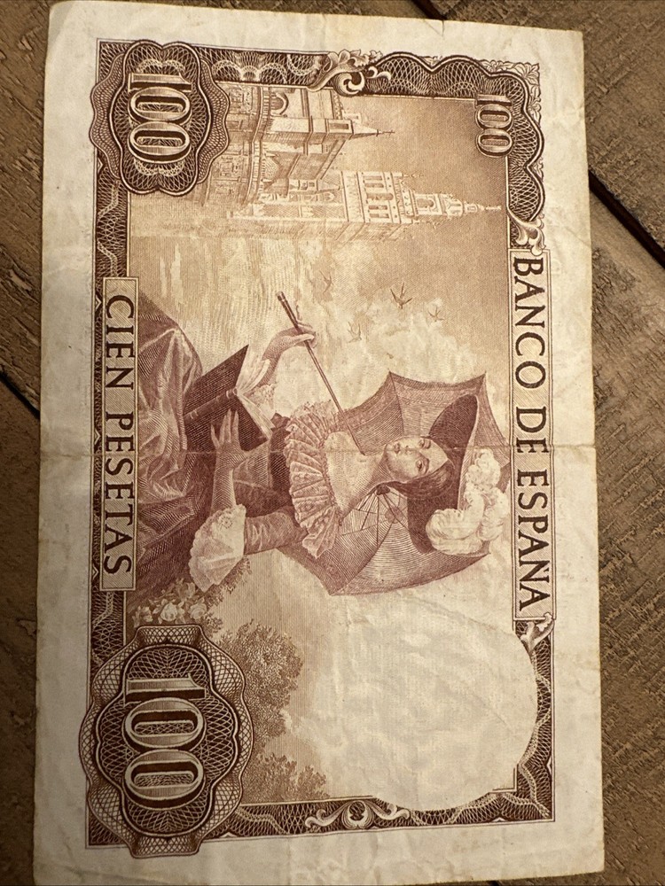Spain 100 Pesetas Banknote