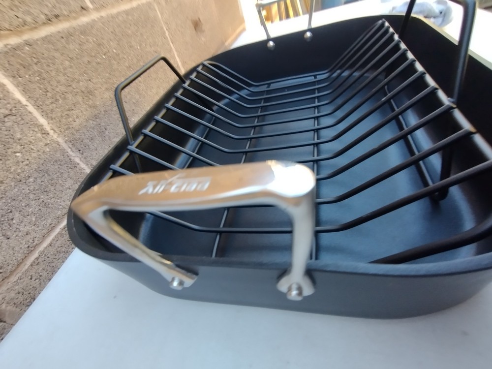 All-Clad Hard Anodized 16x13in Roasting Pan
