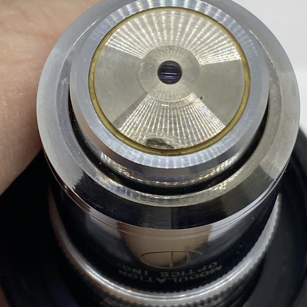 Hoffman Modulation Contrast HMC 100 Plan 1.25 NA 160/0.17 Microscope Objective