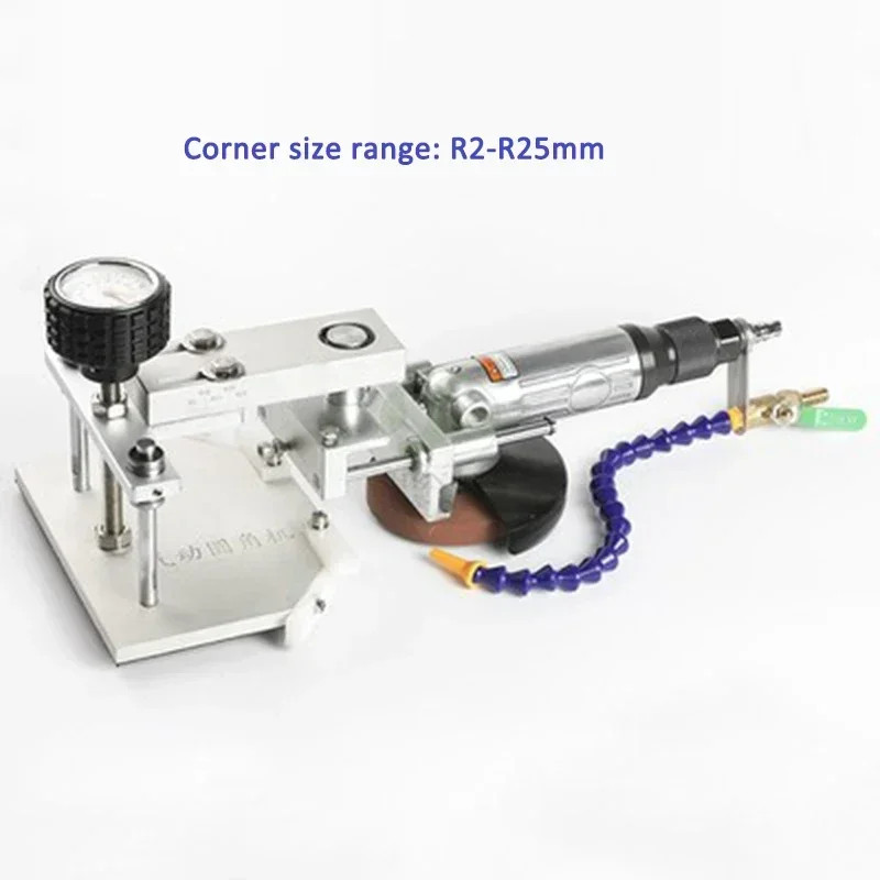 Pneumatic Glass Chamfering Machine, Small Safety Corner Grinding Machine