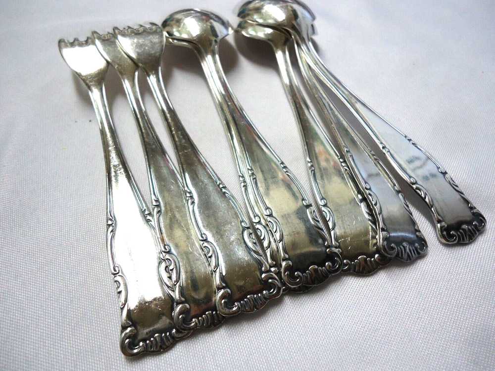 PRUNUS 90 SILVERPLATE SPOON,FORKS 8-PIECES
