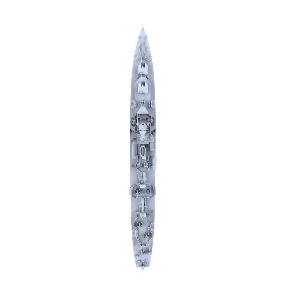 Model Kit 1/1250 HMS Battle Class Destroyer