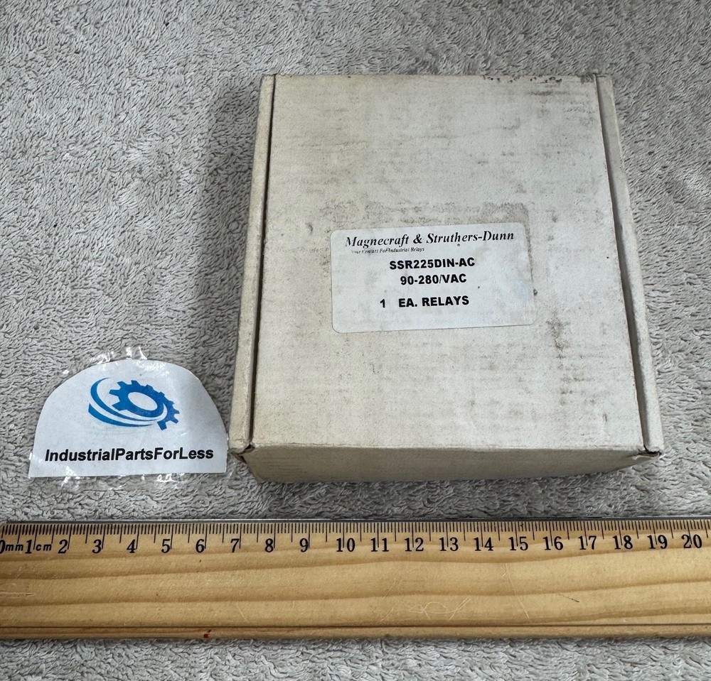 New Magnecraft & Struthers Solid State Relay SSR225DIN-AC