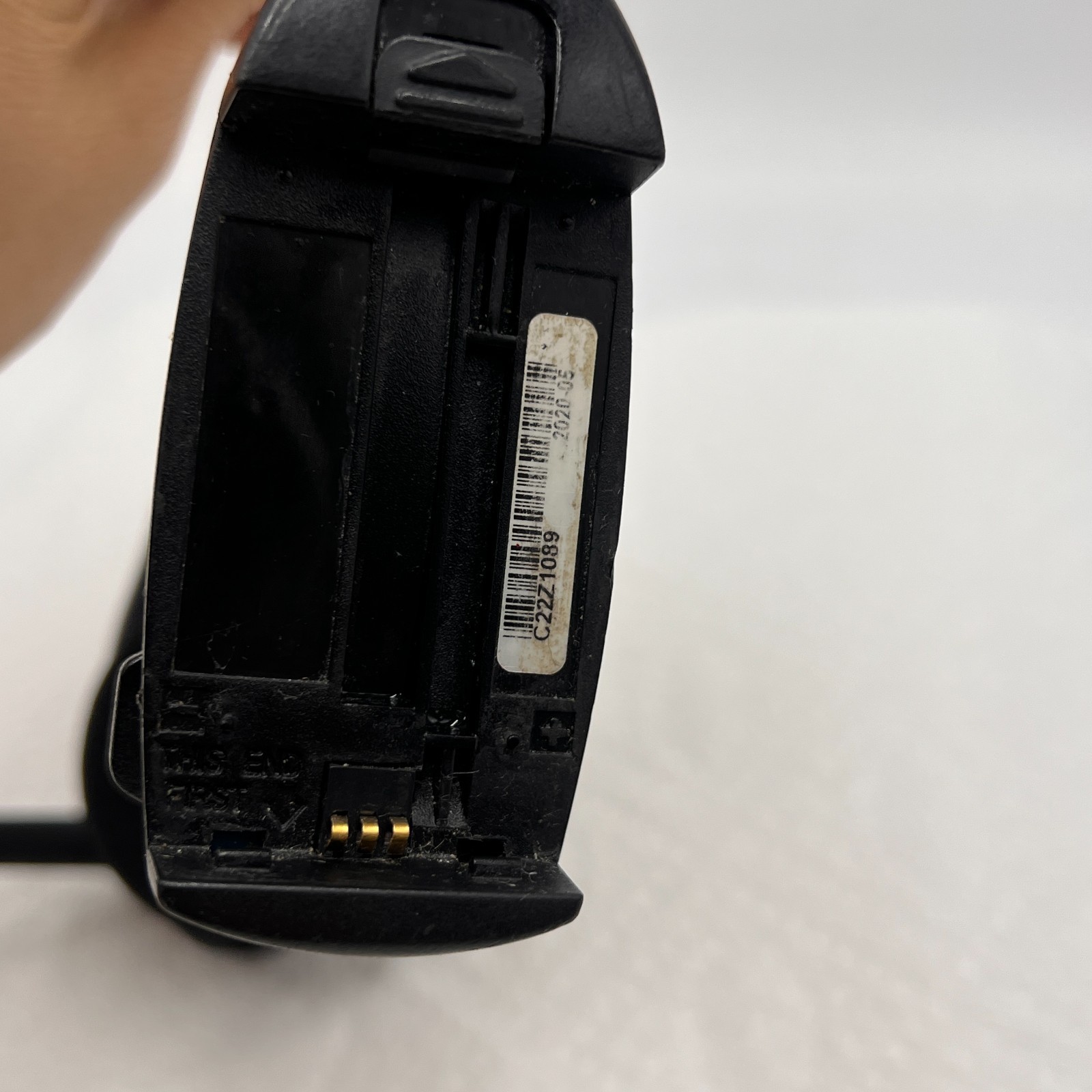 USED HME HS6000 RED Wireless Drive Thru Intercom Headset Works Great NO BATTERY