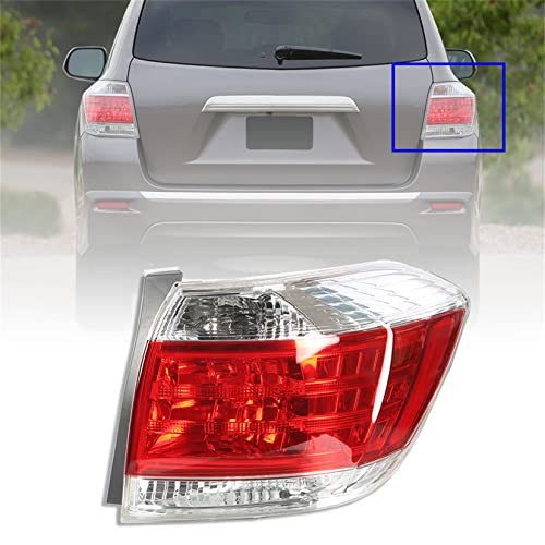 Right Tail Light Rear Tail Lamp Assembly Replacement for 2011-2013 highlander