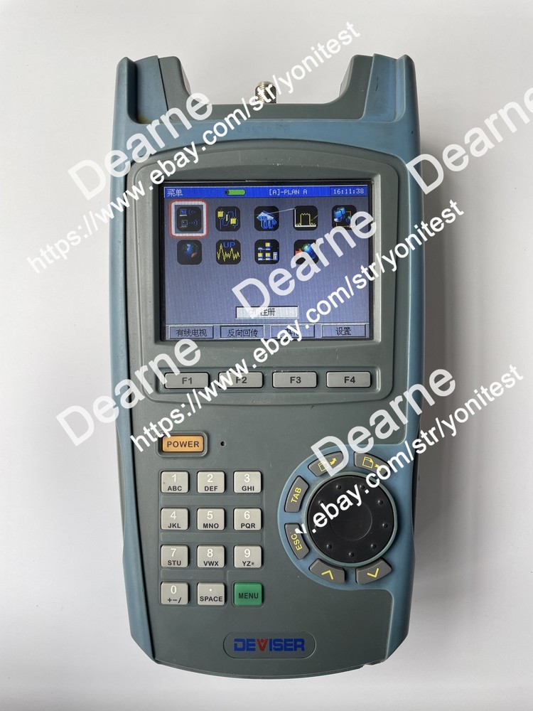 1 PCS Deviser DS2500C Digital TV QAM Analyzer DS 2500