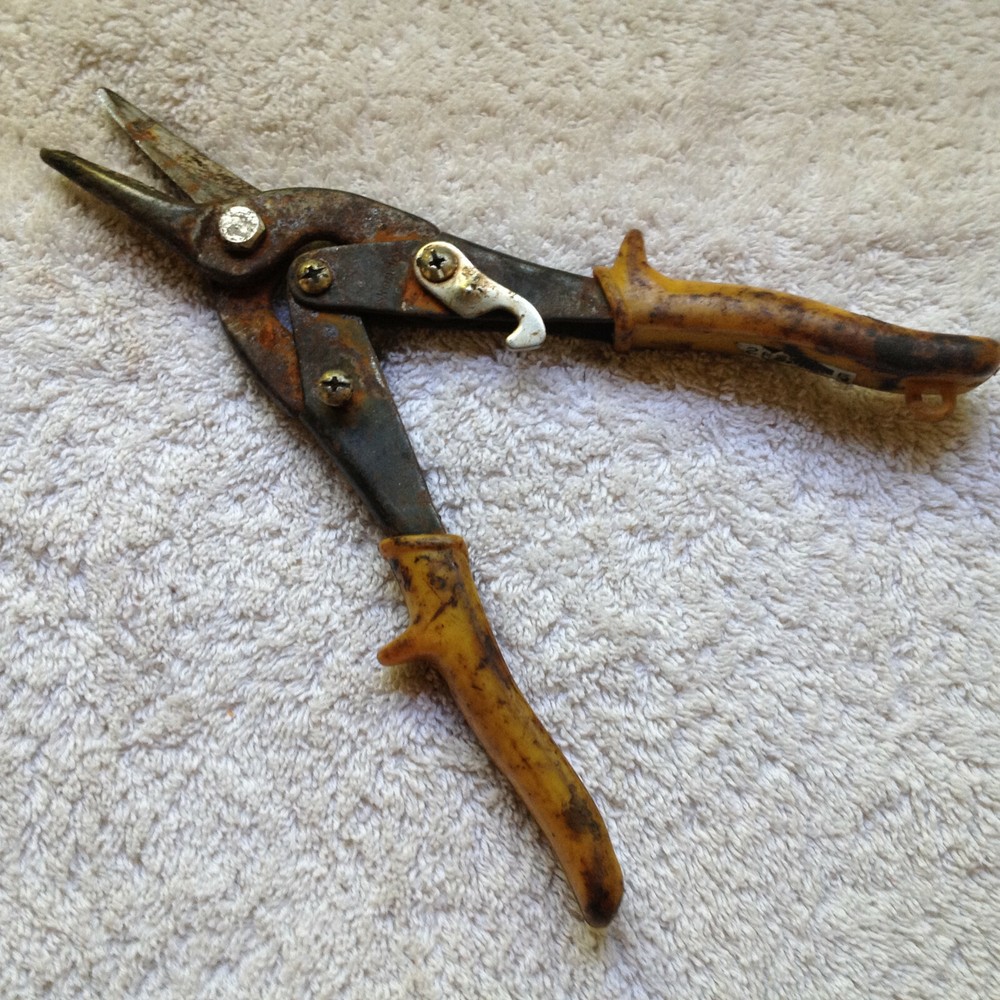 10 " Skandor tin snip STRAIGHT SHEAR