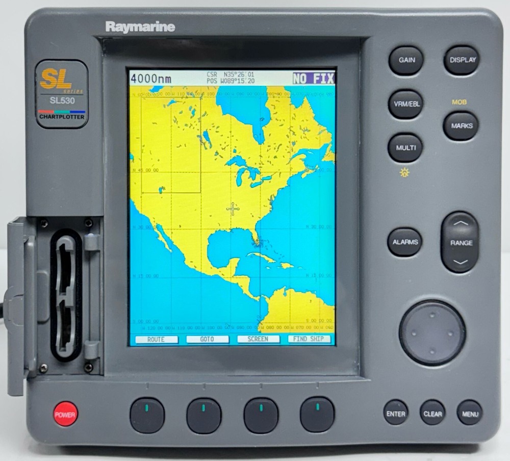 Raymarine SL530 Plus Color Chartplotter Display