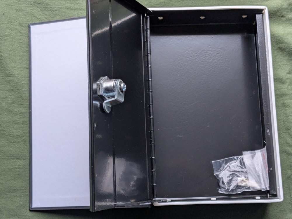 Rare Breitling Book Safe Lock Box With Keys