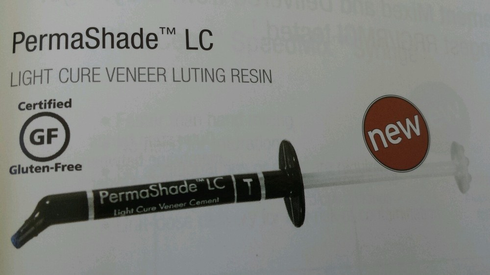 Permashade LC Translucent TR Light Cure Veneer Cement Luting Resin