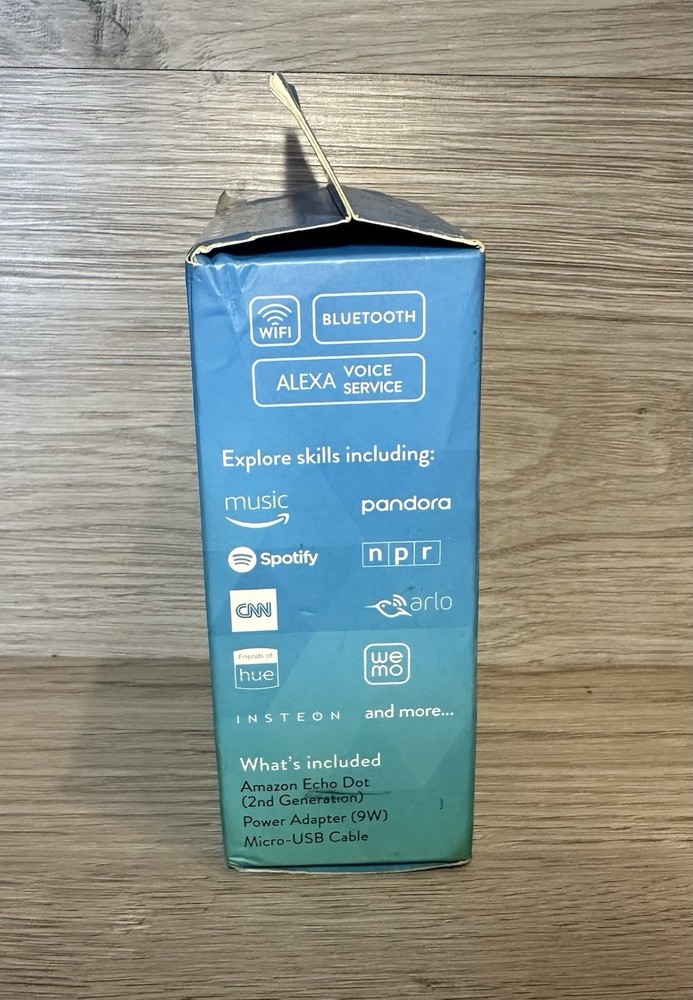 Amazon Echo Dot 2nd Generation Smart Speaker Black - Alexa Voice Control - NEW